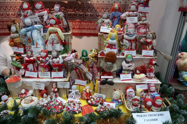 Выставка в Гостином дворе декабрь 2019. Искусство куклы X