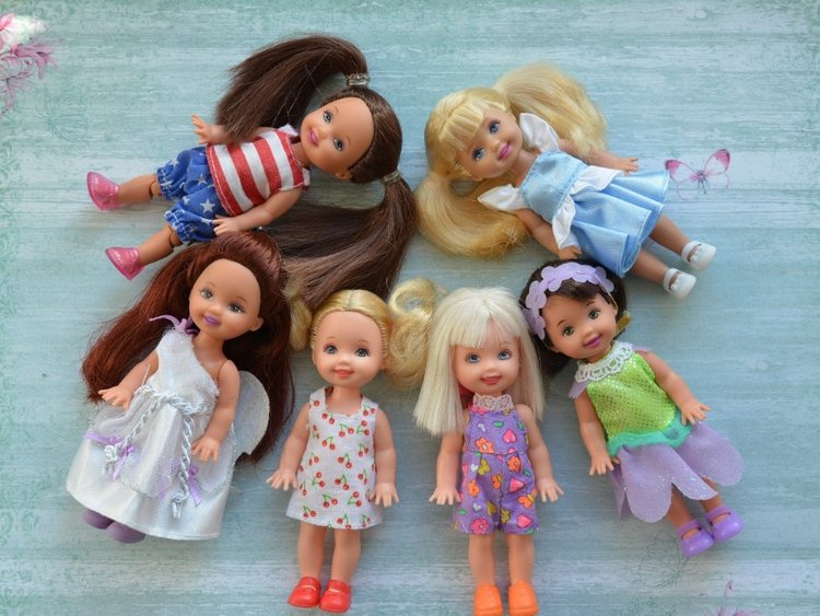 Как остановиться? Еще малышки (Barbie Kelly & friends)