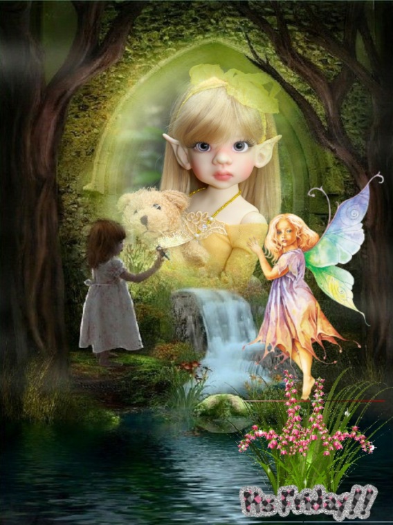 Талисса в Волшебном лесу — Куклы Kaye Wiggs (Кайе Виггс): авторские BJD (БЖД)