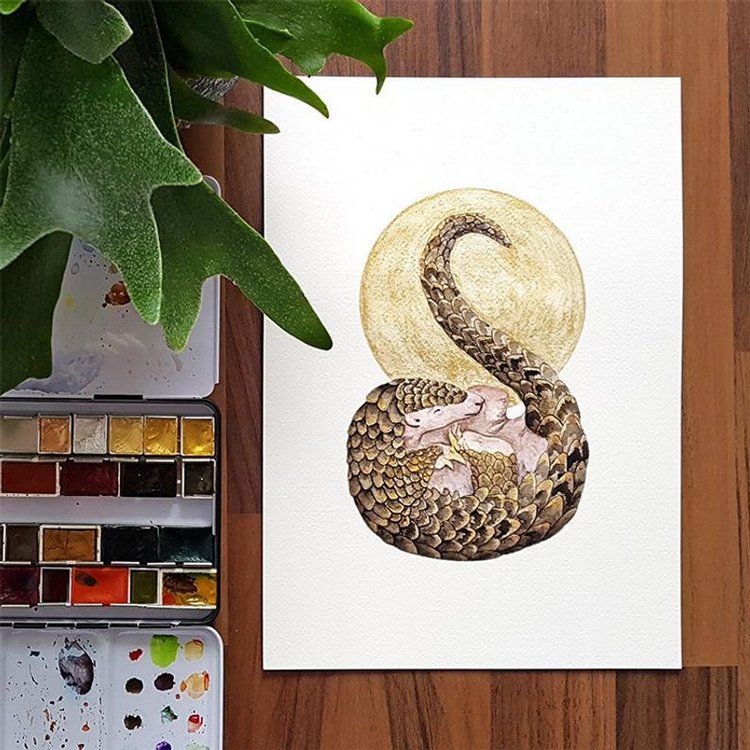 SnailMaidenStudio - Акварельные иллюстрации маленьких живых существ