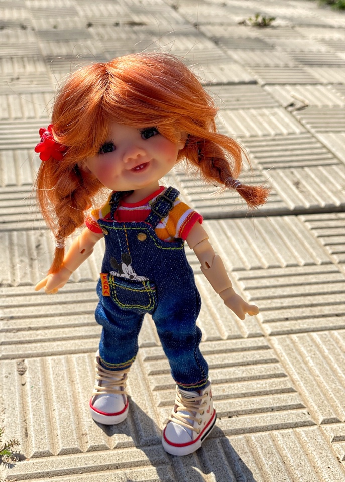 Стоят девчонки... стоят в сторонке. Meadow dolls (фото 2)