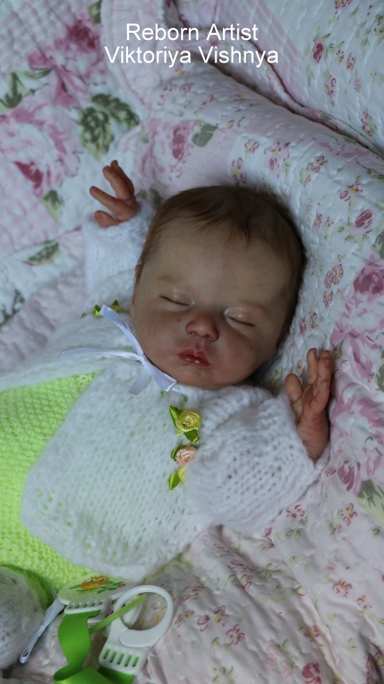 Далила... малышка реборн Виктории Вишни | Бэйбики Далила... малышка реборн Виктории Вишни