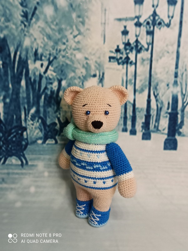 Мишки-близняшки — Вязаные игрушки и амигуруми: крючком (фото 3)