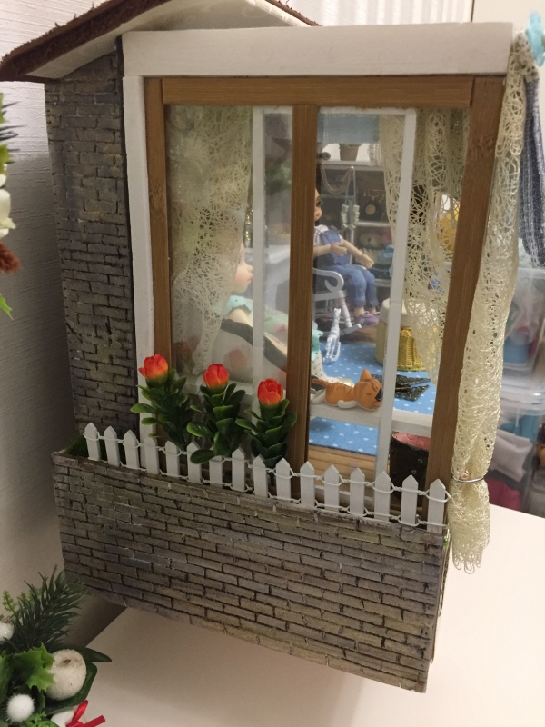 Дом швеи-вязальщицы — Румбоксы и кукольные интерьеры: фото