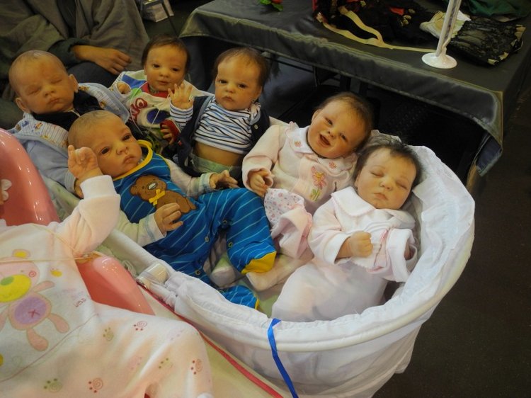 Выставка кукол и мишек в Мюнстере, Германия 28.04.2018-29.04.2018 год Часть первая