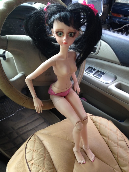 Вариант ремонта тела у Звезды подиума со сломанными бедренными петлями (много фото)