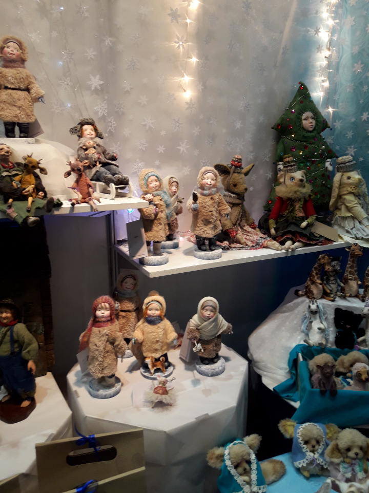 Искусство Куклы. Гостиный двор 2018. Выставку моими глазами - часть 2