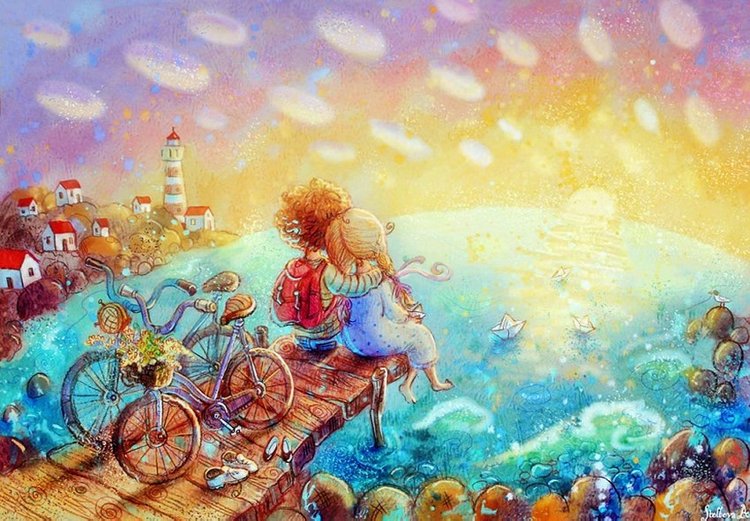 Волшебные иллюстрации — Интересное обо всем: поздравления