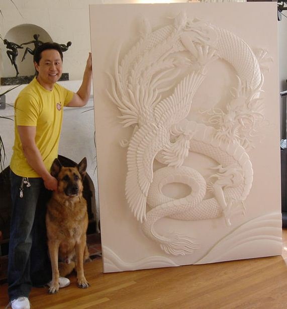 Бумажные скульптуры, papercraft