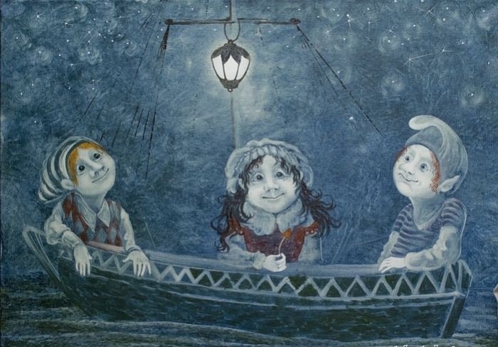 Сказочные полотна в стиле фэнтези Надежды Ильиной (фото 2)