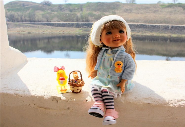 Пасхальные выходные с Джиджи. BJD Gigi от Meadow Dolls (фото 10)