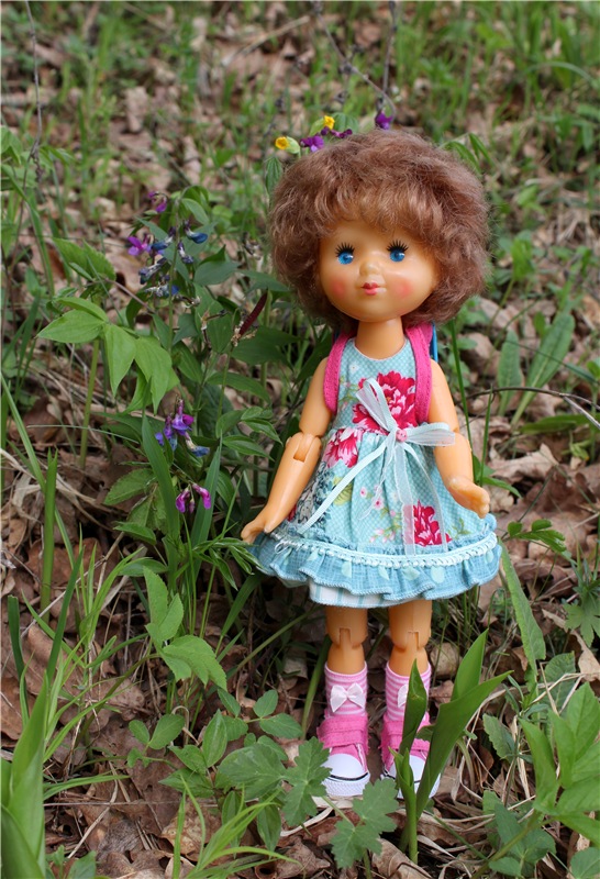 Женя-путешественница — Советские винтажные куклы (СССР): Ленигрушка