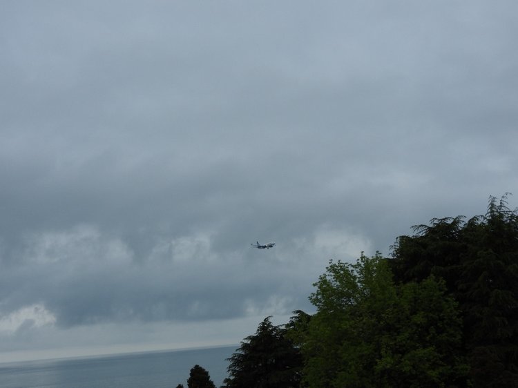 Сочи-Адлер: Южное Взморье - наблюдения за самолетами