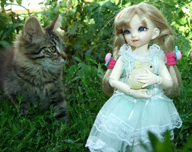 Кролики превращаются... превращаются... А котик улыбается) (фото 3)