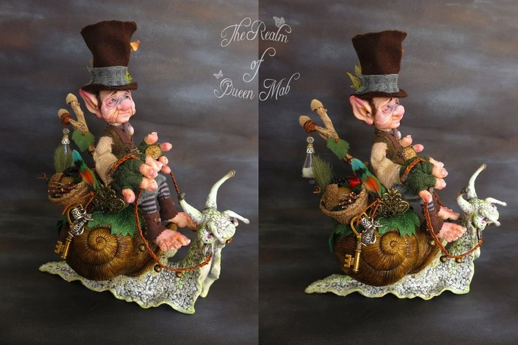 The Realm of Queen Mab - Fantasy & Ooak Art - Авторские фантазийные скульптуры by Silver Berry
