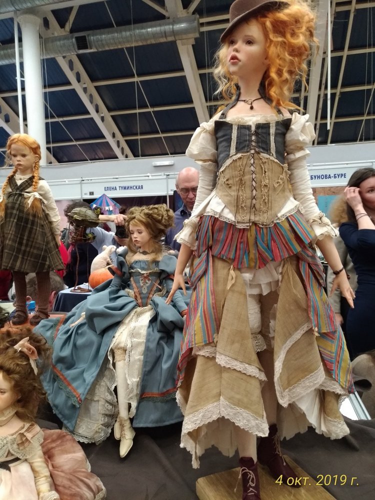 XV Международный Салон Авторских кукол на Тишинке моими глазами. Часть I