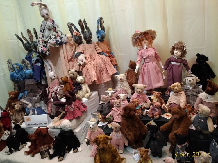 XV Международный Салон Авторских кукол на Тишинке моими глазами. Часть II
