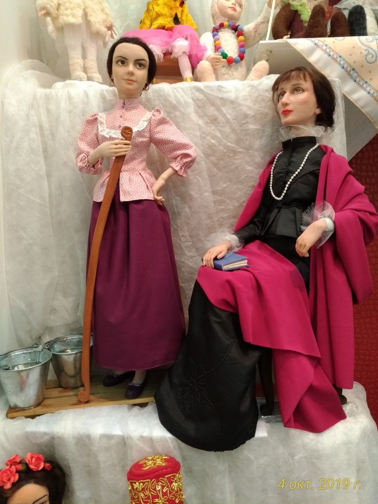 XV Международный Салон Авторских кукол на Тишинке моими глазами. Часть II