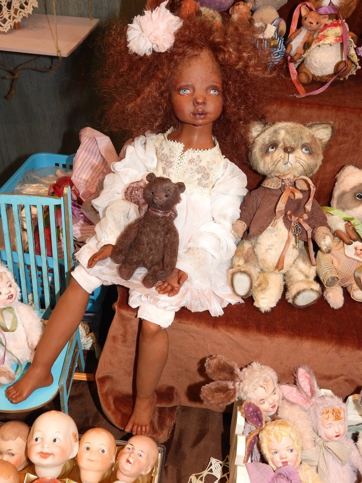 XV Международный осенний салон авторских кукол на Тишинке с 4 по 6 октября 2019 года в Москве - часть 4