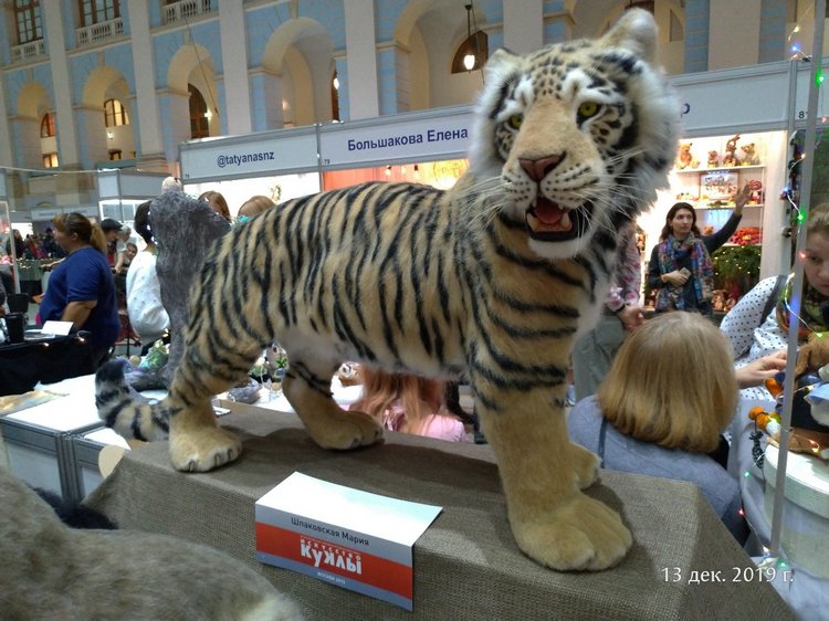 X Международная выставка "Искусство куклы" в Гостином дворе. Часть 1