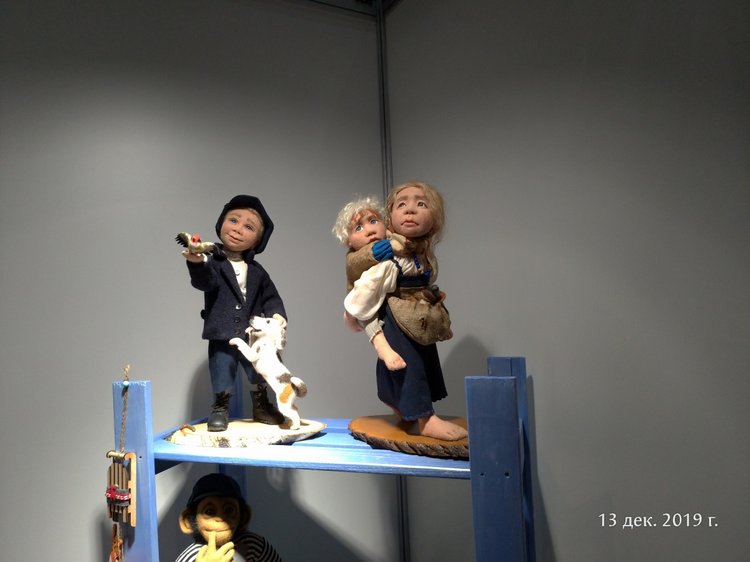 X Международная выставка "Искусство куклы" в Гостином дворе. Часть 1