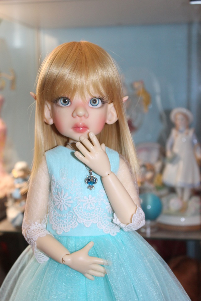 Талисса в весеннем саду — Куклы Kaye Wiggs (Кайе Виггс): авторские BJD (БЖД)