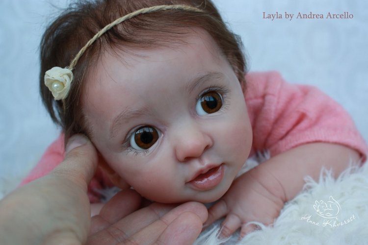 Кукла реборн из молда Layla (Лэйла)