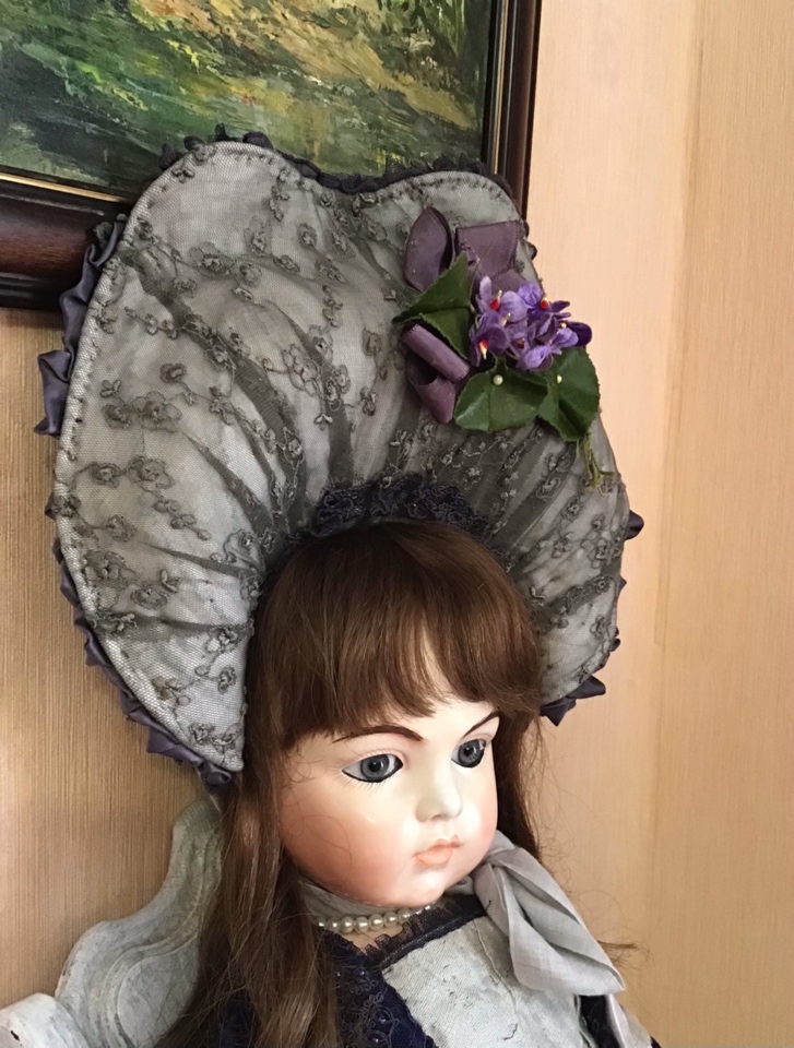 Мой первый бонет в этом году - Пармские фиалки | Бэйбики Мой первый бонет в этом году - Пармские фиалки