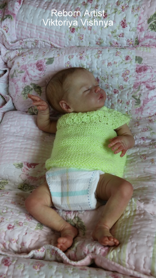 Далила... малышка реборн Виктории Вишни | Бэйбики Далила... малышка реборн Виктории Вишни