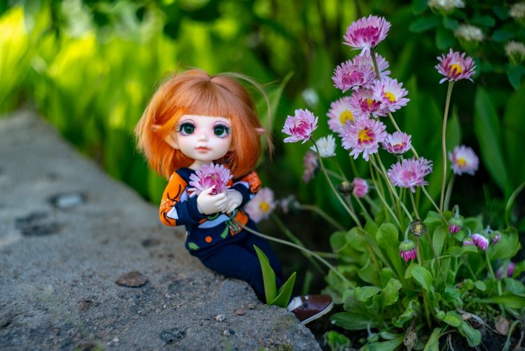 Цветочки)) | Бэйбики Цветочки)) — Куклы Fairyland (ФэйриЛэнд): BJD (БЖД) (фото 4)