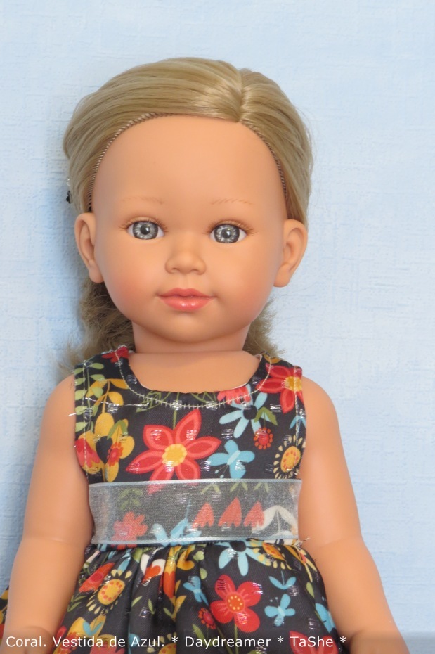 Coral. Vestida de Azul — Испанские куклы (разное): Vestida de Azul