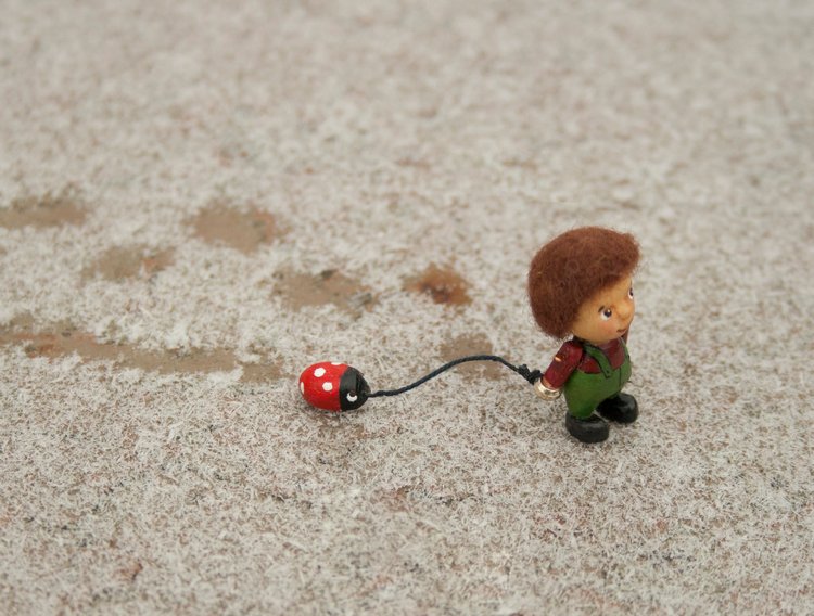 Мои деревянные козявочки — Авторские миниатюрные куклы: лепка (фото 9)