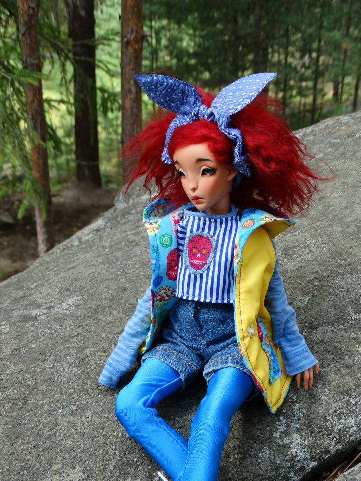 Каменный остров. Поездка с БЖД куколкой от Лиликэт