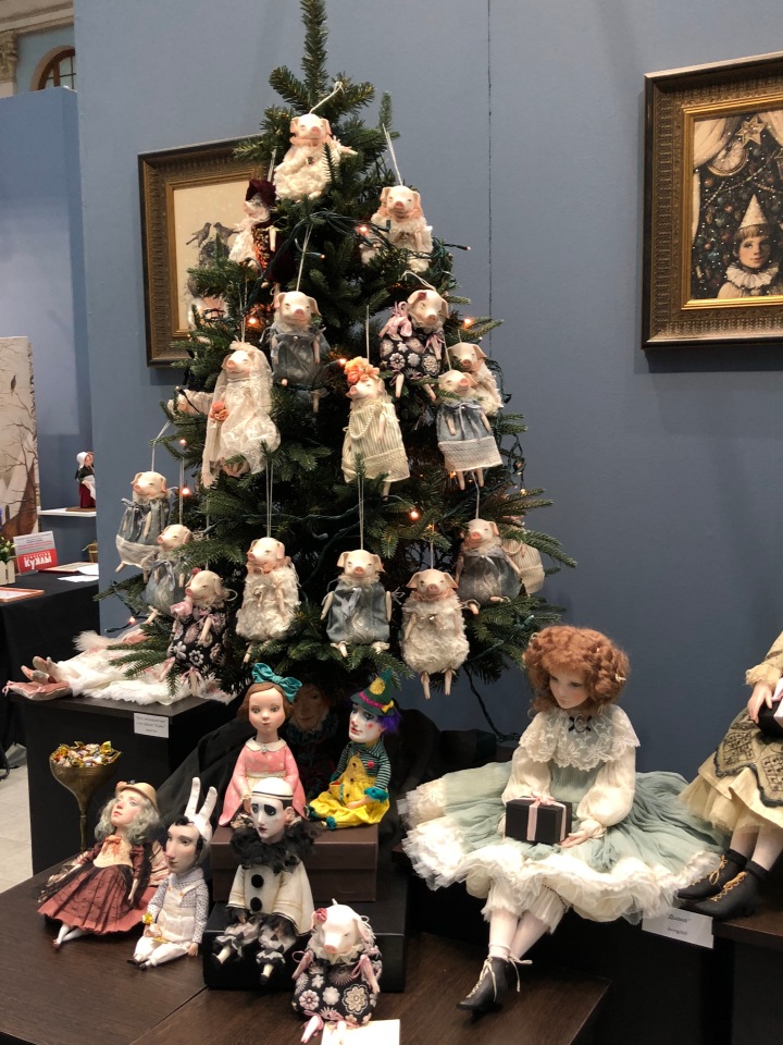 Искусство куклы. Гостиный двор декабрь 2018 - мой фотоотчет