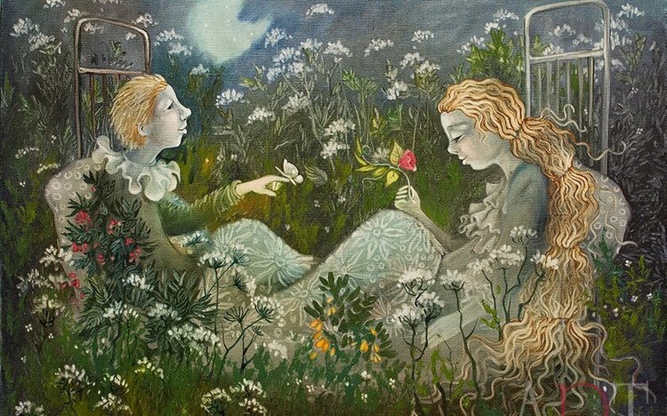 Сказочные полотна в стиле фэнтези Надежды Ильиной