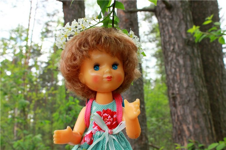 Женя-путешественница — Советские винтажные куклы (СССР): Ленигрушка (фото 10)