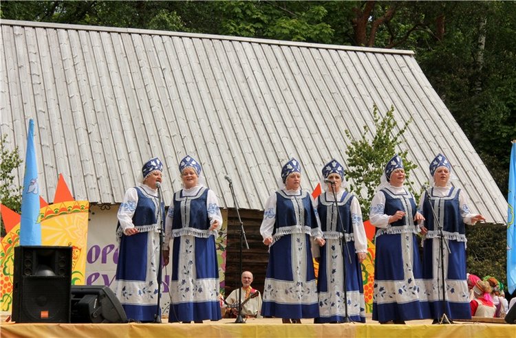 "Троицкие гуляния" в Василёво, 2017 год, продолжение. Архитектурно-этнографический музей под открытым небом "Василёво"