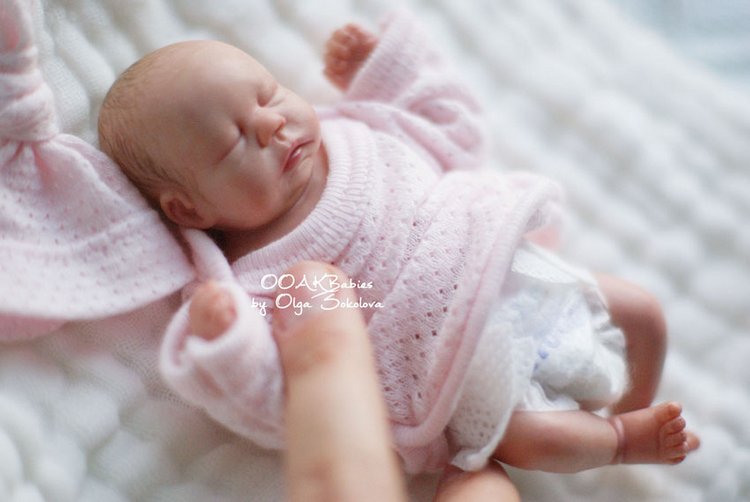 Эмили. Авторская кукла-младенец Ольги Соколовой (фото 8)