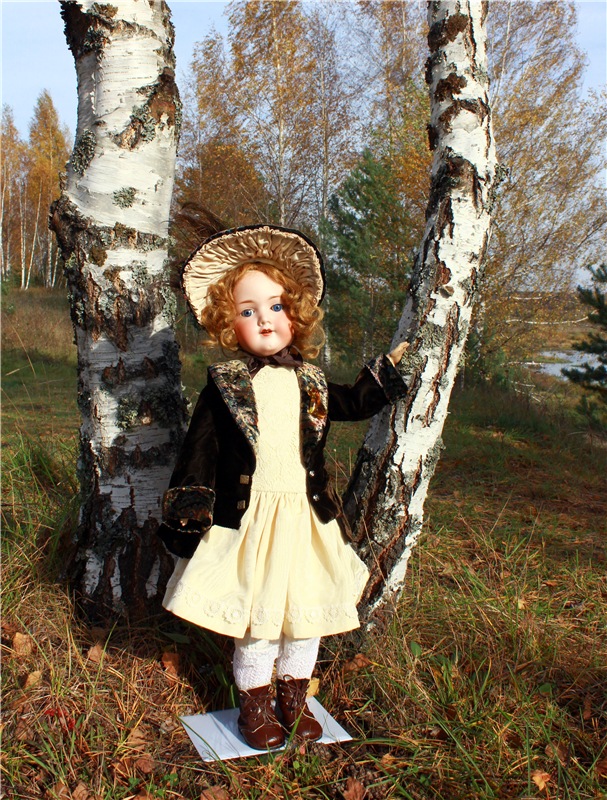 Кейт - Девочка Осень — Антикварные куклы Armand Marseille (AM): молд 390