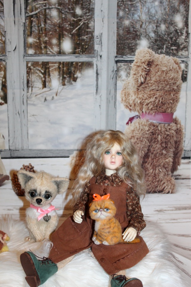 В Рождественский сочельник. Розочка в ожидании Рождества (фото 9)