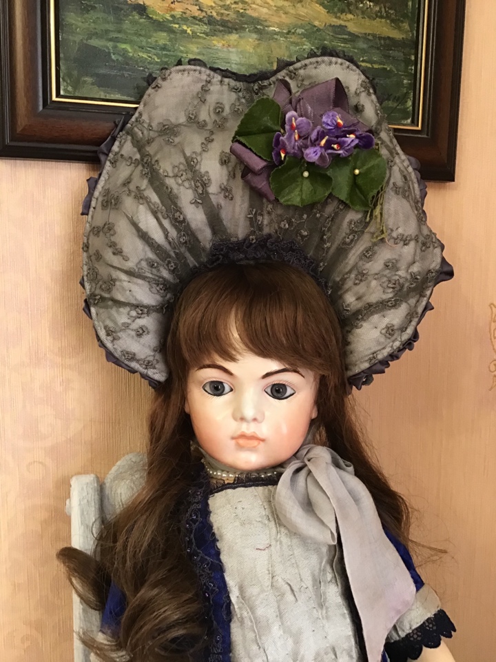 Мой первый бонет в этом году - Пармские фиалки | Бэйбики Мой первый бонет в этом году - Пармские фиалки