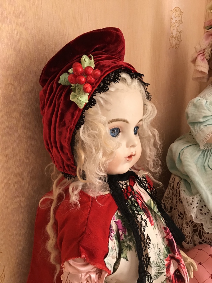 Тайны и ягоды любят все. Мой новый бонет "Остролист" | Бэйбики Тайны и ягоды любят все. Мой новый бонет "Остролист" (фото 5)