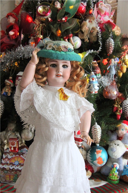 Элли. DEP JUMEAU head 10 — Антикварные куклы Jumeau (Жюмо): Tete Jumeau (фото 10)