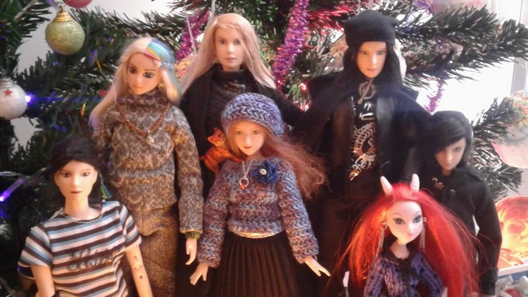 Куклы, елки, праздник — Гибриды шарнирных кукол (не БЖД): подбор тела