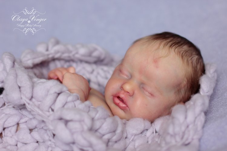 Моя крохотуля Инди. Кукла реборн Олеси Венгер (фото 9)