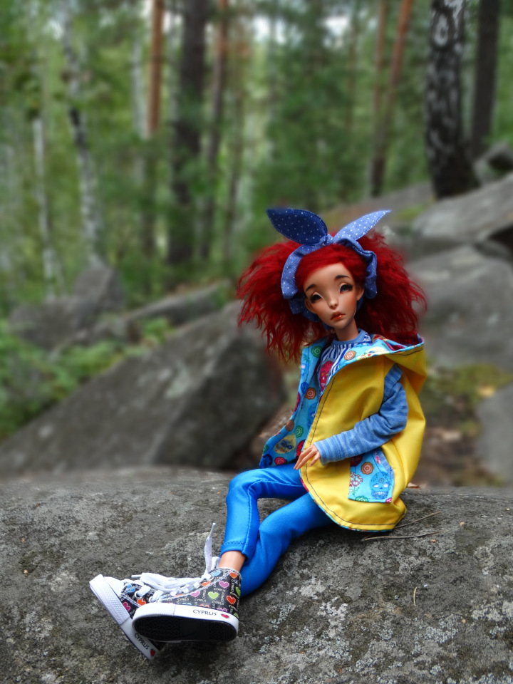 Каменный остров. Поездка с БЖД куколкой от Лиликэт