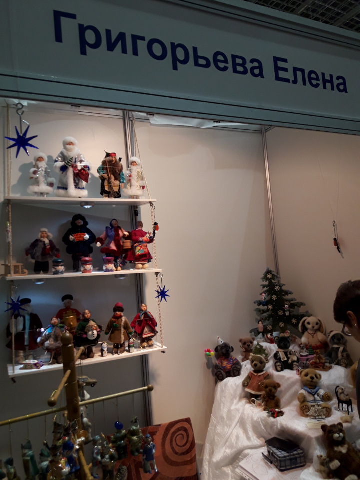 Искусство Куклы. Гостиный двор 2018. Выставку моими глазами - часть 2