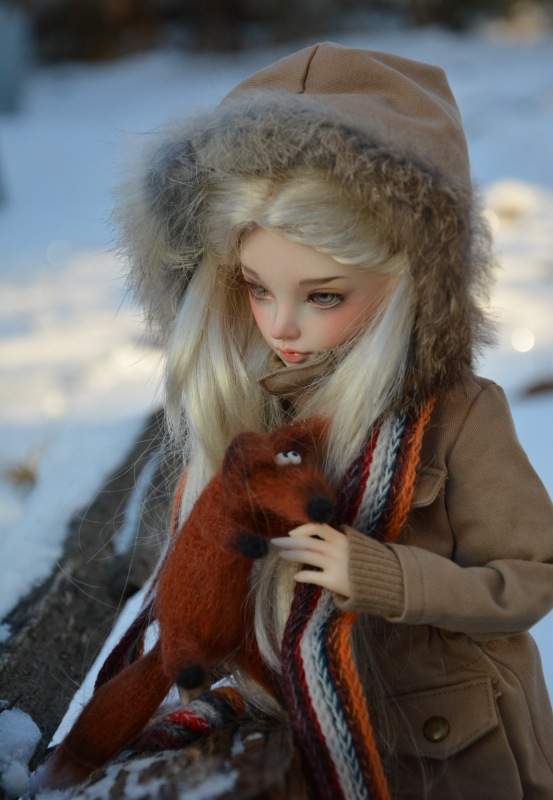 Первый снег...И моя новая и любимая Минифи Siean