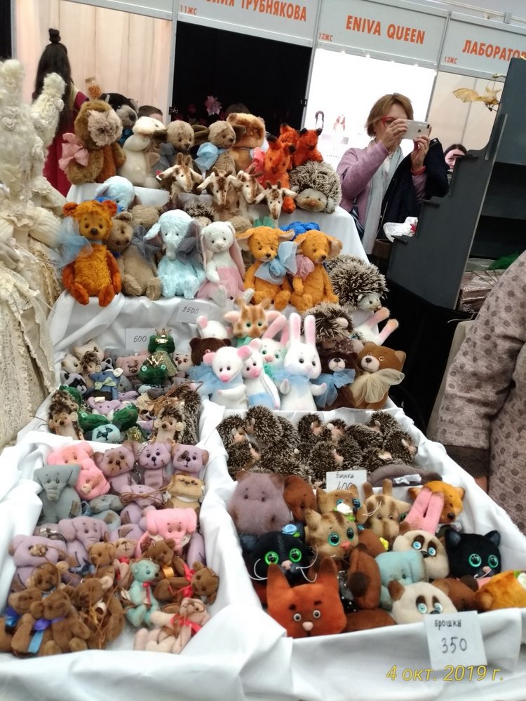 XV Международный Салон Авторских кукол на Тишинке моими глазами. Часть II