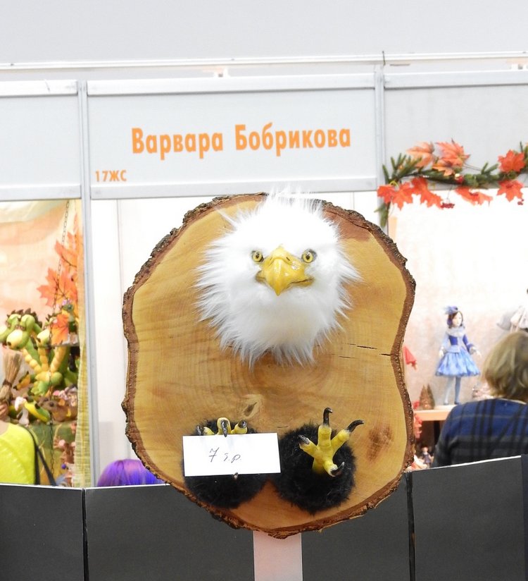 XV Международный осенний салон авторских кукол на Тишинке с 4 по 6 октября 2019 года в Москве - часть 3